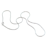 Rilave 925 Silver Sparkling Collarbone Necklace 2mm