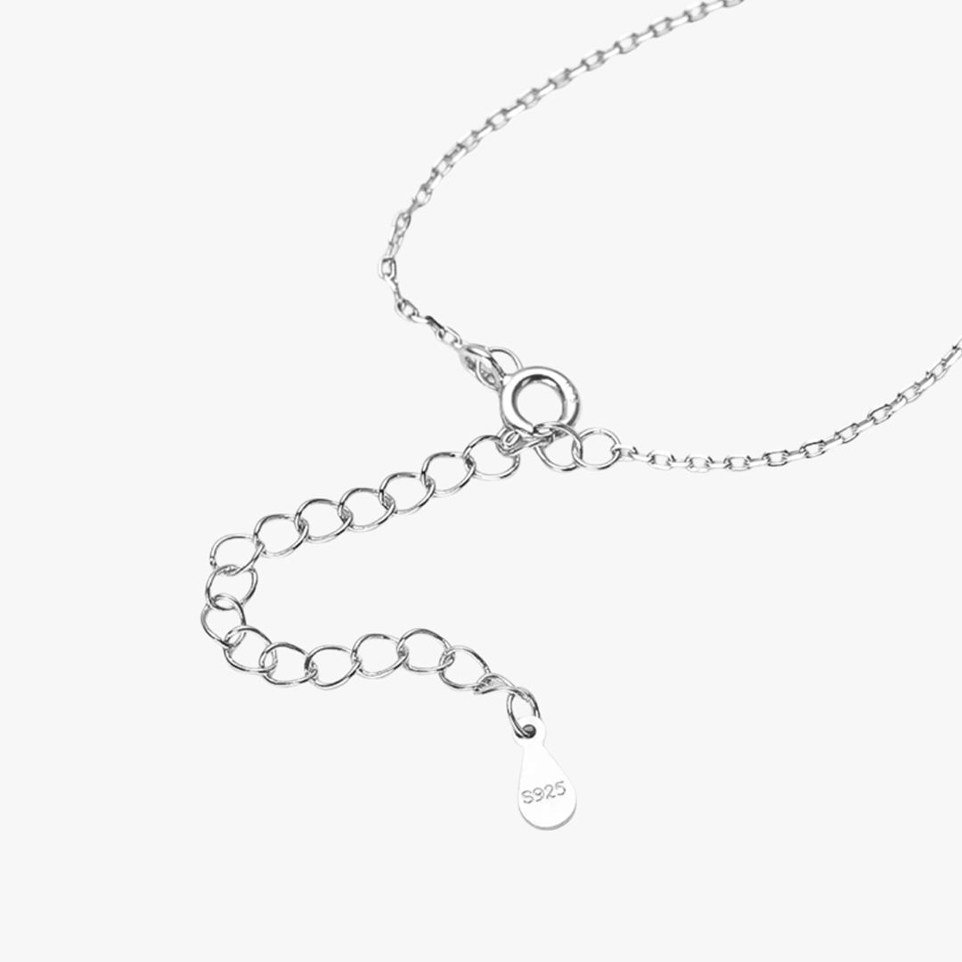 Rilave Seven-Stone Lab-Grown Moissanite Necklace