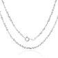 Rilave 925 Silver Sparkling Collarbone Necklace 2mm