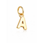 Rilave 925 Sterling Silver Alphabet Charm – A–Z Initial Pendant