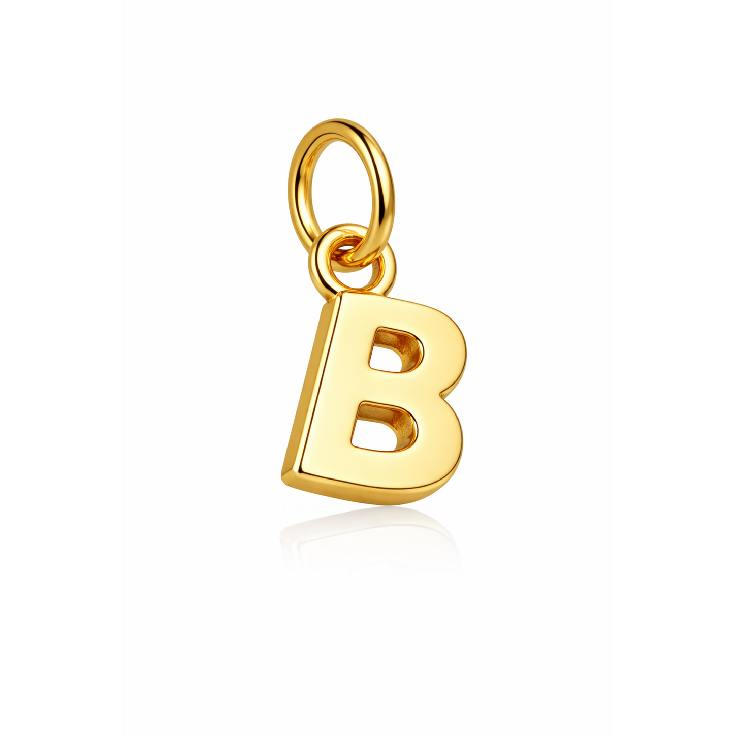 Rilave 925 Sterling Silver Alphabet Charm – A–Z Initial Pendant