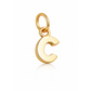 Rilave 925 Sterling Silver Alphabet Charm – A–Z Initial Pendant