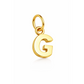 Rilave 925 Sterling Silver Alphabet Charm – A–Z Initial Pendant