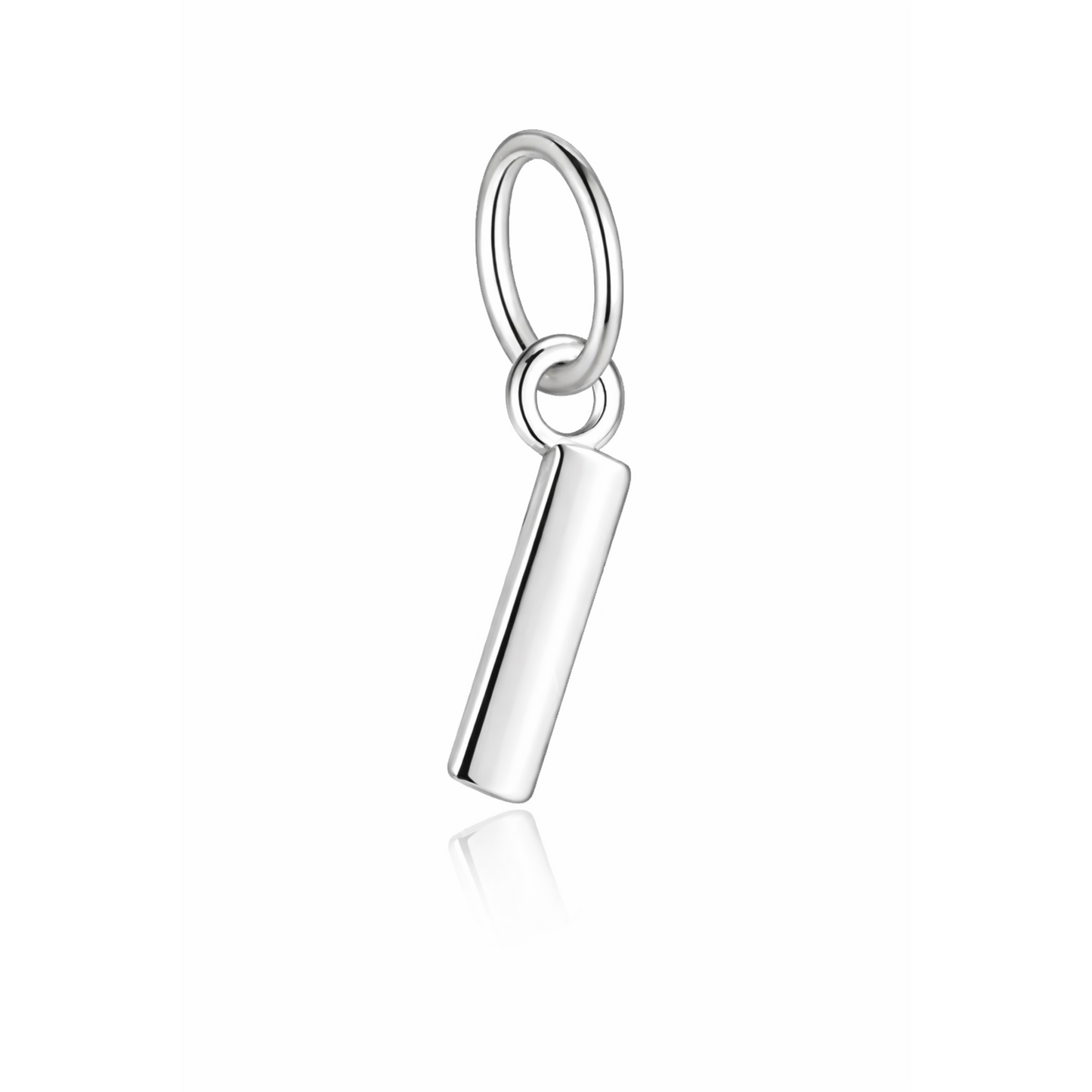Rilave 925 Sterling Silver Alphabet Charm – A–Z Initial Pendant