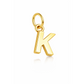 Rilave 925 Sterling Silver Alphabet Charm – A–Z Initial Pendant