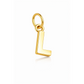 Rilave 925 Sterling Silver Alphabet Charm – A–Z Initial Pendant