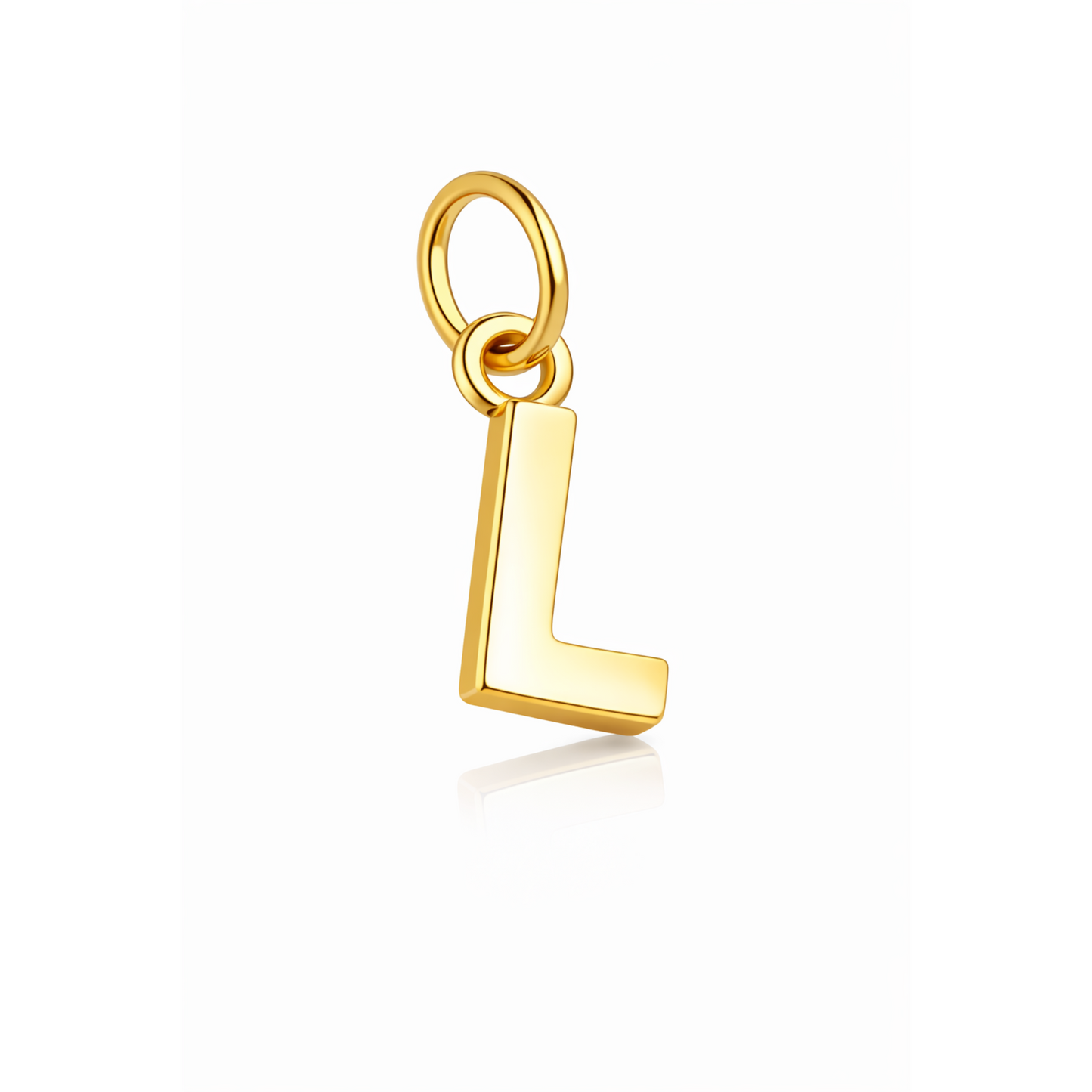 Rilave 925 Sterling Silver Alphabet Charm – A–Z Initial Pendant