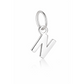 Rilave 925 Sterling Silver Alphabet Charm – A–Z Initial Pendant