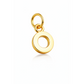 Rilave 925 Sterling Silver Alphabet Charm – A–Z Initial Pendant