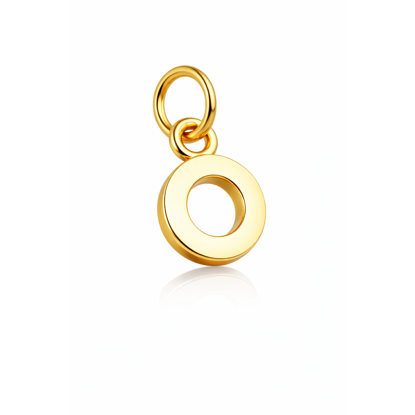 Rilave 925 Sterling Silver Alphabet Charm – A–Z Initial Pendant