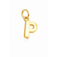 Rilave 925 Sterling Silver Alphabet Charm – A–Z Initial Pendant