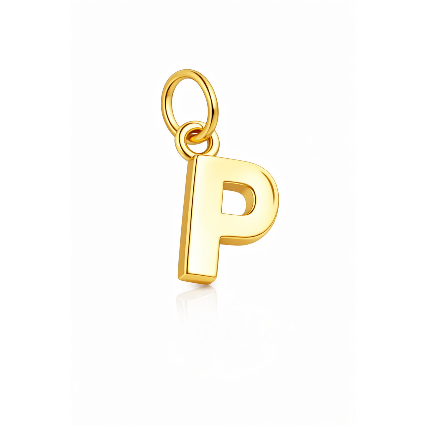 Rilave 925 Sterling Silver Alphabet Charm – A–Z Initial Pendant