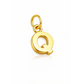 Rilave 925 Sterling Silver Alphabet Charm – A–Z Initial Pendant