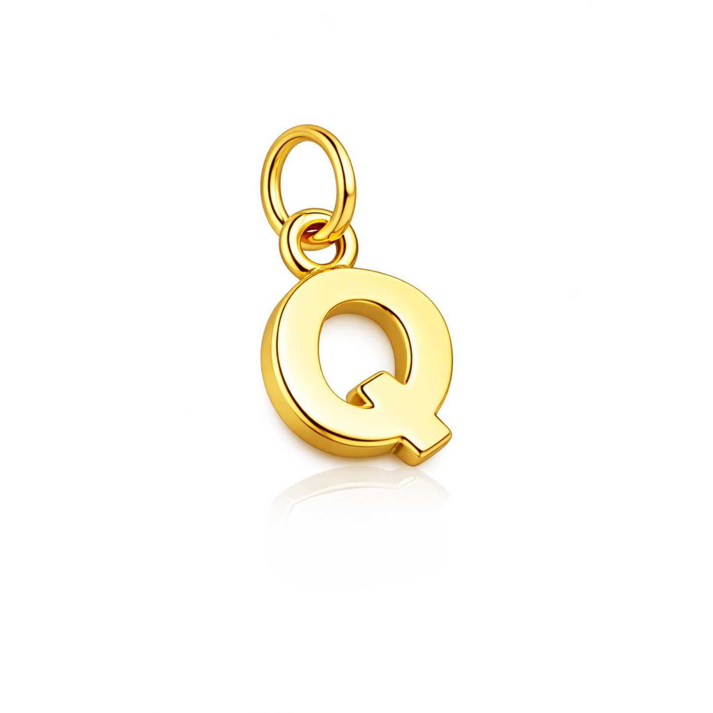Rilave 925 Sterling Silver Alphabet Charm – A–Z Initial Pendant