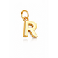 Rilave 925 Sterling Silver Alphabet Charm – A–Z Initial Pendant