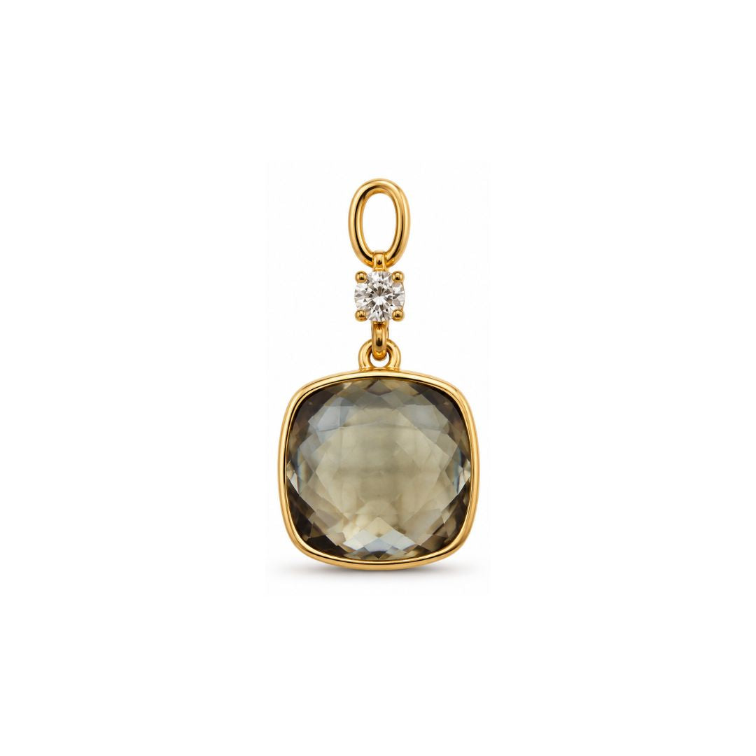 Rilave The Lumi Edit Smoky Quartz Pendant