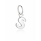Rilave 925 Sterling Silver Alphabet Charm – A–Z Initial Pendant