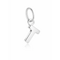 Rilave 925 Sterling Silver Alphabet Charm – A–Z Initial Pendant