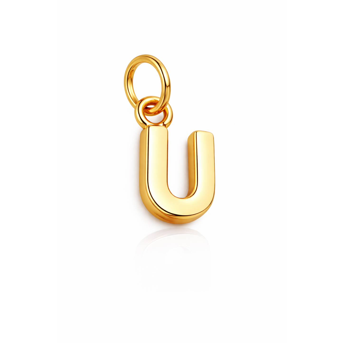 Rilave 925 Sterling Silver Alphabet Charm – A–Z Initial Pendant