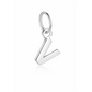 Rilave 925 Sterling Silver Alphabet Charm – A–Z Initial Pendant