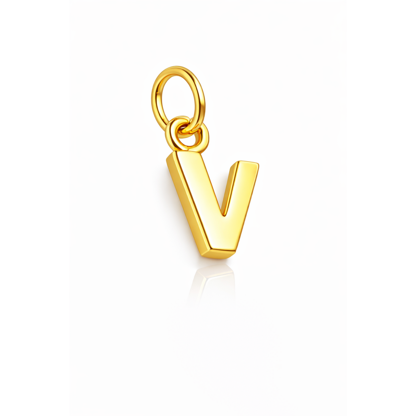 Rilave 925 Sterling Silver Alphabet Charm – A–Z Initial Pendant