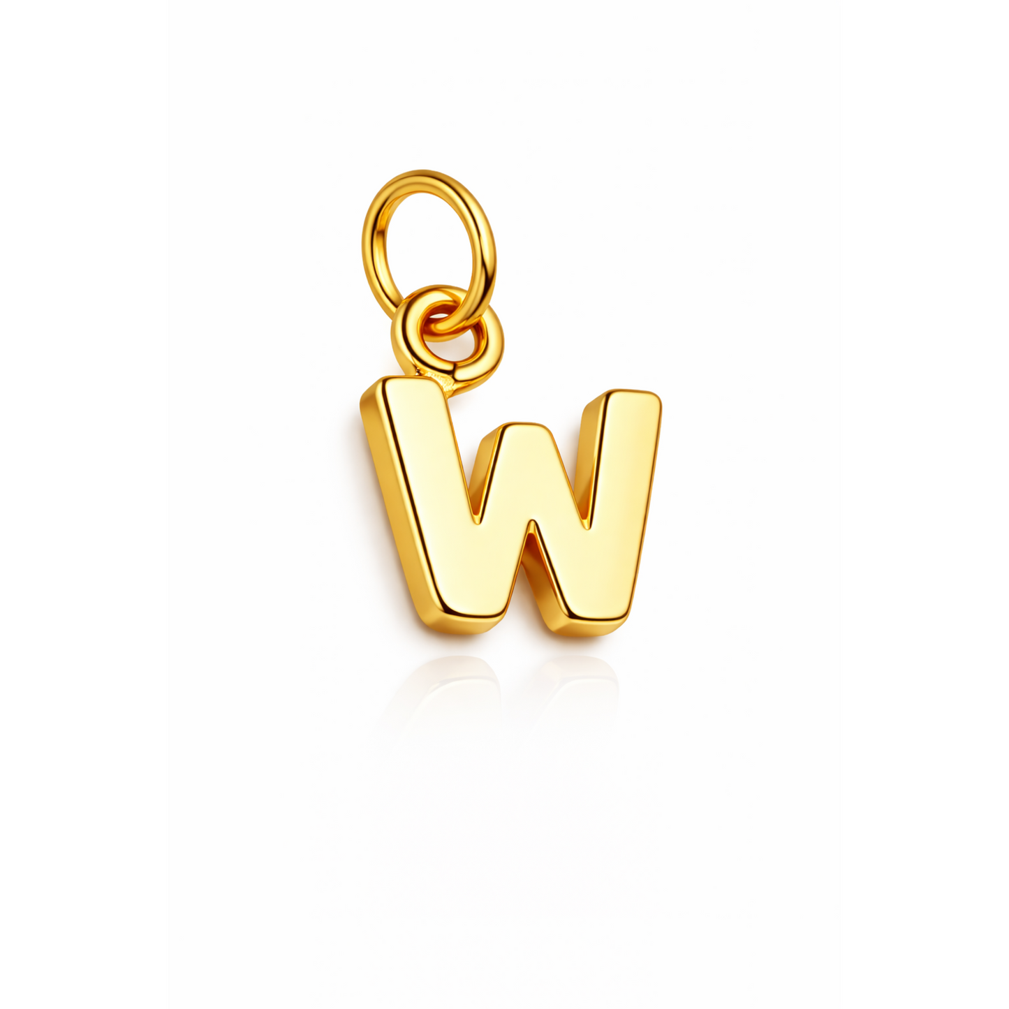 Rilave 925 Sterling Silver Alphabet Charm – A–Z Initial Pendant