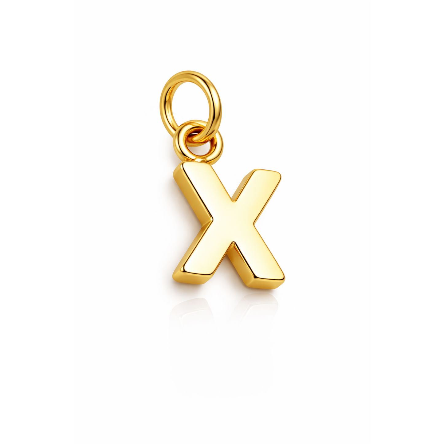Rilave 925 Sterling Silver Alphabet Charm – A–Z Initial Pendant