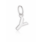 Rilave 925 Sterling Silver Alphabet Charm – A–Z Initial Pendant