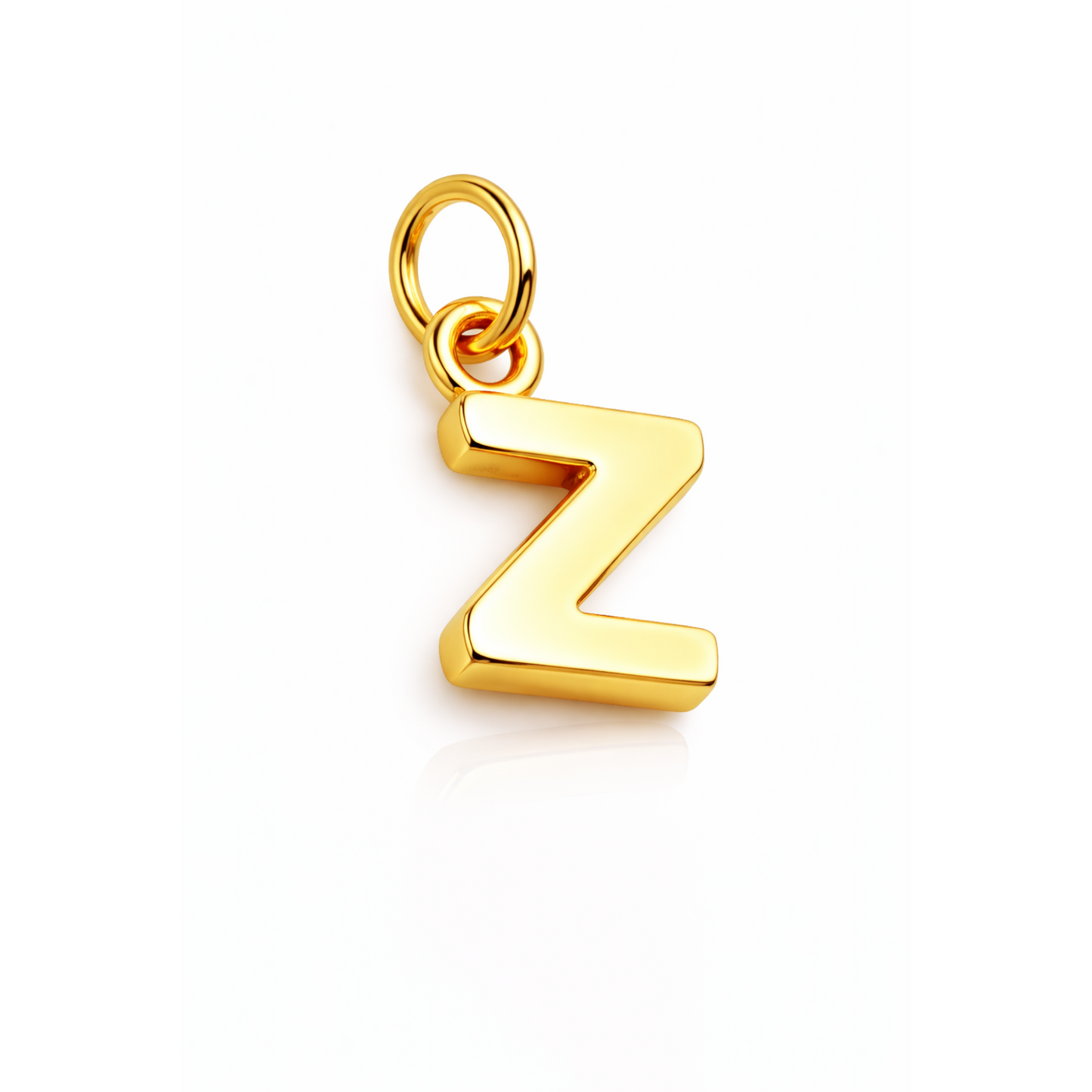 Rilave 925 Sterling Silver Alphabet Charm – A–Z Initial Pendant